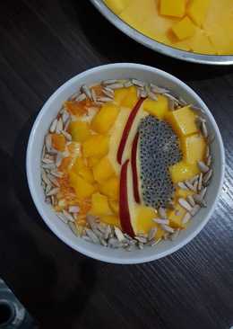 Mango smoothies bowl(kekinian)