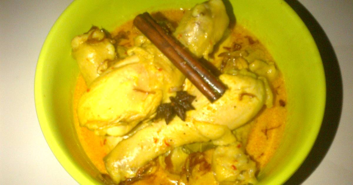 Resep Opor ayam bumbu komplit ala mimi Askhana