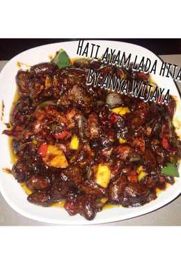 Hati ayam lada hitam