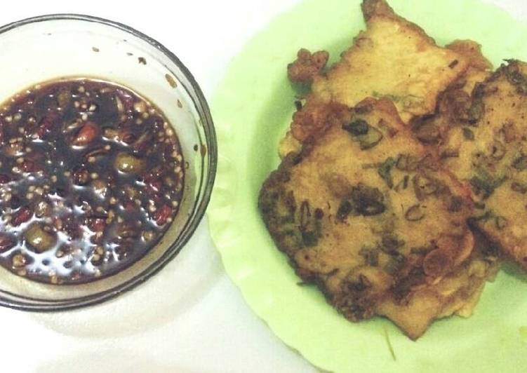 gambar untuk resep Tempe Mendoan + Sambel Kecap