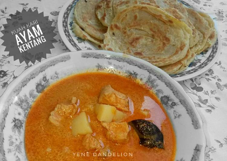 resep masakan Kuah Kari Ayam Kentang #Dandelion