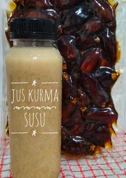 Jus Kurma Susu#BikinRamadanBerkesan