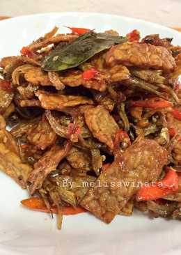 Kering tempe teri simple