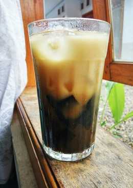 [Minuman Buka Puasa] Es Janggelan (Cincau Hitam)