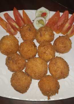 Bola2 nasi tuna