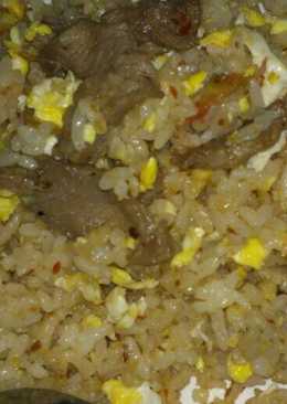 Nasi goreng rempah daging sapi #kitaberbagi