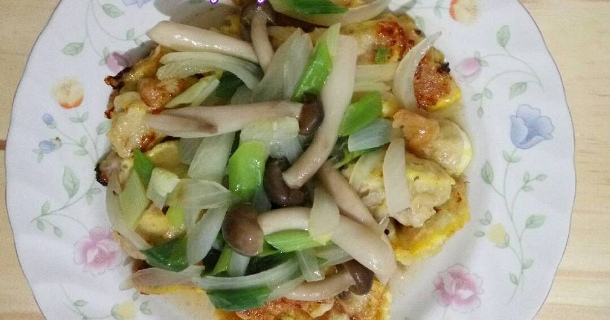 Resep Ayam Koloke Shimeji ala Lingling