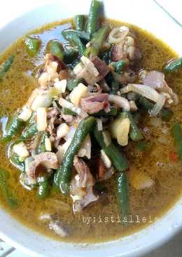 Gulai Kacang Panjang Ati Ampela