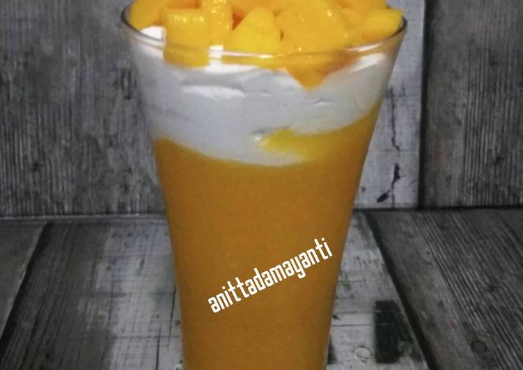 bahan dan cara membuat King Mango Thai ala2