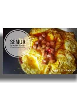 Semur Telur Ceplok + Sosis Tanpa kecap #60 #BikinRamadanBerkesan