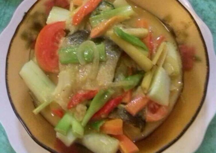 Resep Bandeng bumbu acar kuning