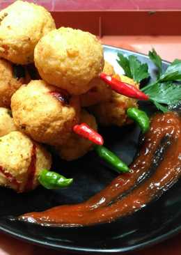 Sate perkedel tahu sehat