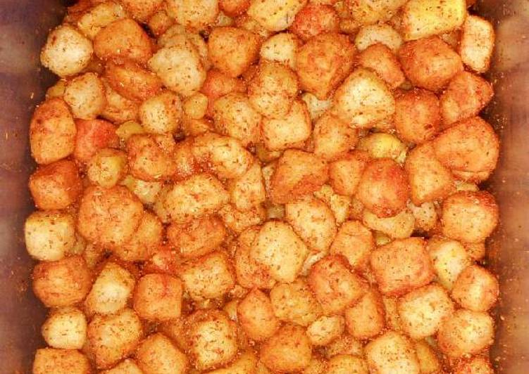 resep lengkap untuk Tahu crispy