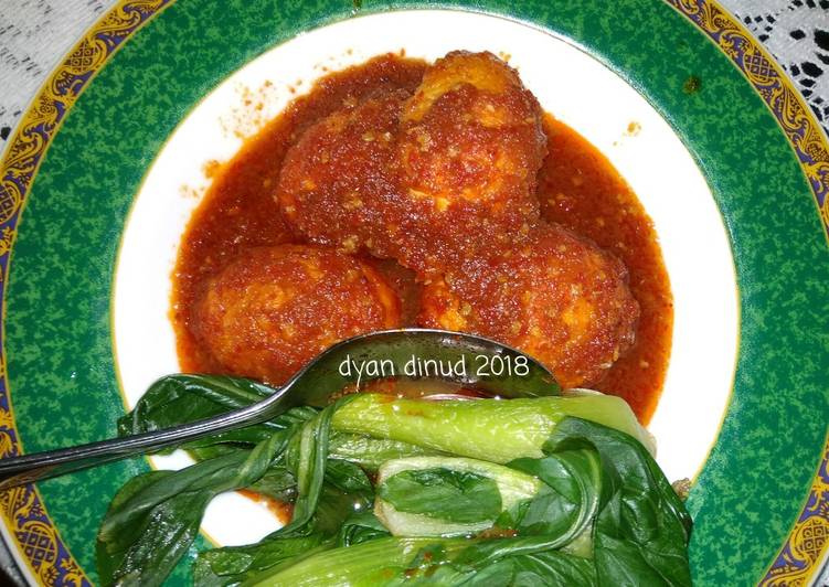 resep lengkap untuk Telur Sambalado