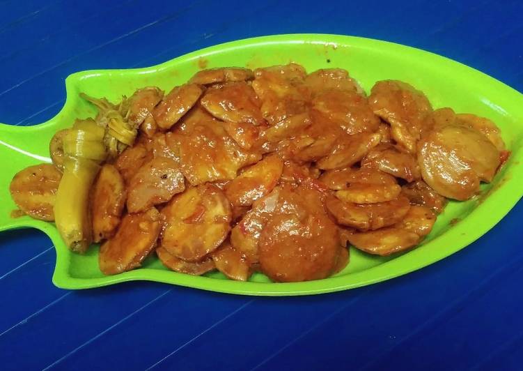 resep lengkap untuk Rendang Jengkol Pedas manis