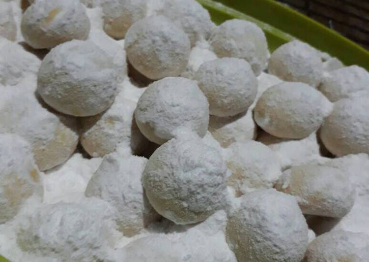 Resep Putri Salju keju lumer