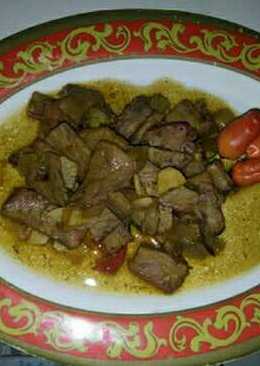 Tumis Daging Saus Tiram