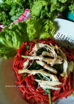 2. Mie habang (mie merah) khas banjar#selasabisa