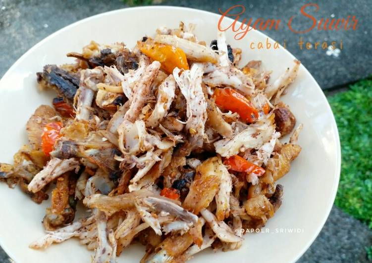 Resep Ayam panggang cabe terasi Kiriman dari Dapoer sriwidi