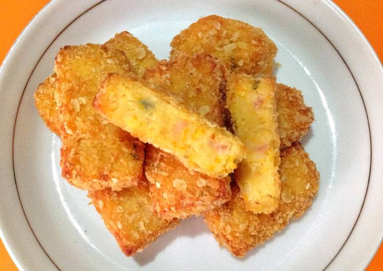 gambar untuk cara membuat Nugget Ayam Udang