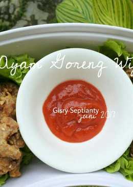 Ayam Goreng Wijen (ala resto)