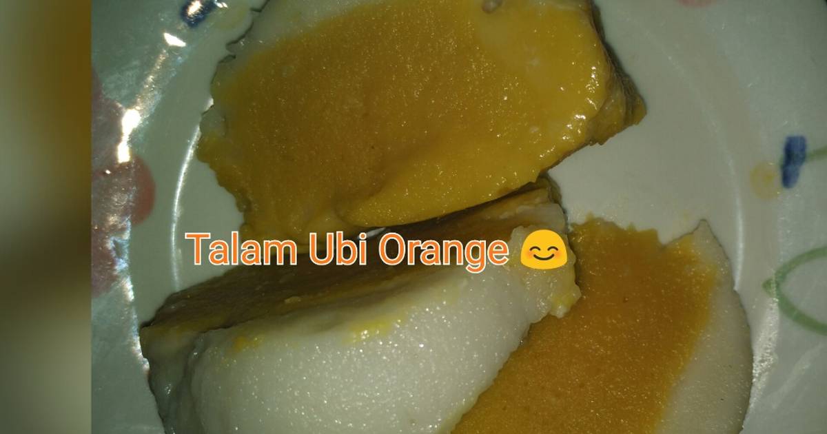 Resep Talam Ubi Orange ala Tyka