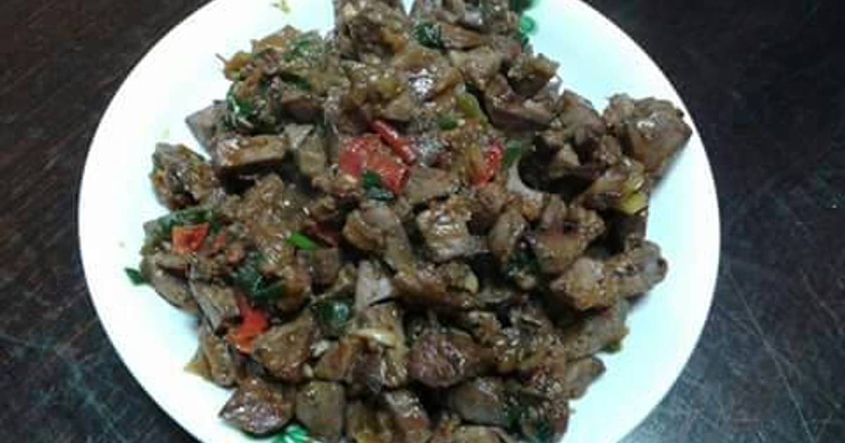 Resep Sambel goreng jeroan ayam ala Tyasz Riyanto