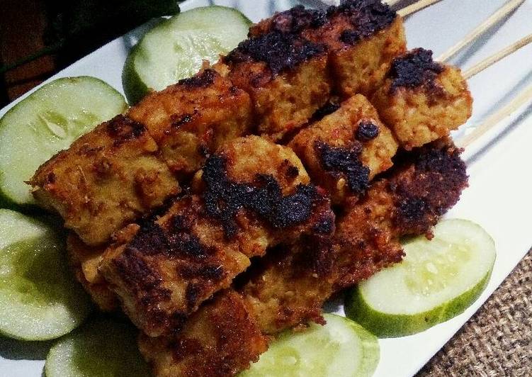 resep lengkap untuk Sate Tempe aka Sate Komoh ??????