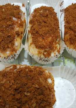 Beef floss bun (tanpa ulen)