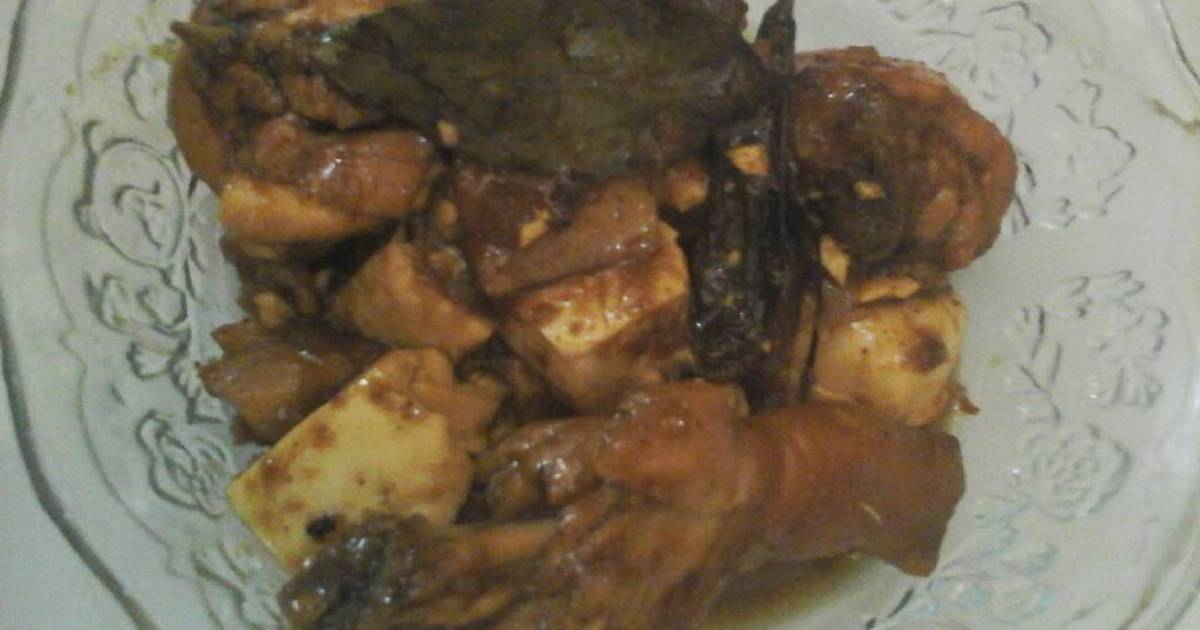 Resep Semur ayam ala setsot ala Nelsy Yolanda