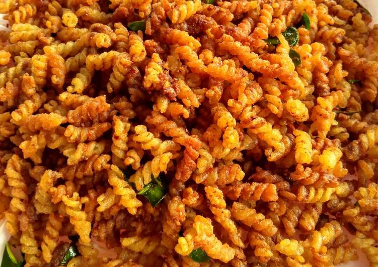 gambar untuk resep makanan Makaroni Spiral Crispy