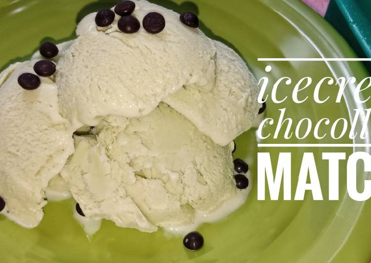  Resep  Ice Cream Chocolatos Matcha Oleh Shella Miranti