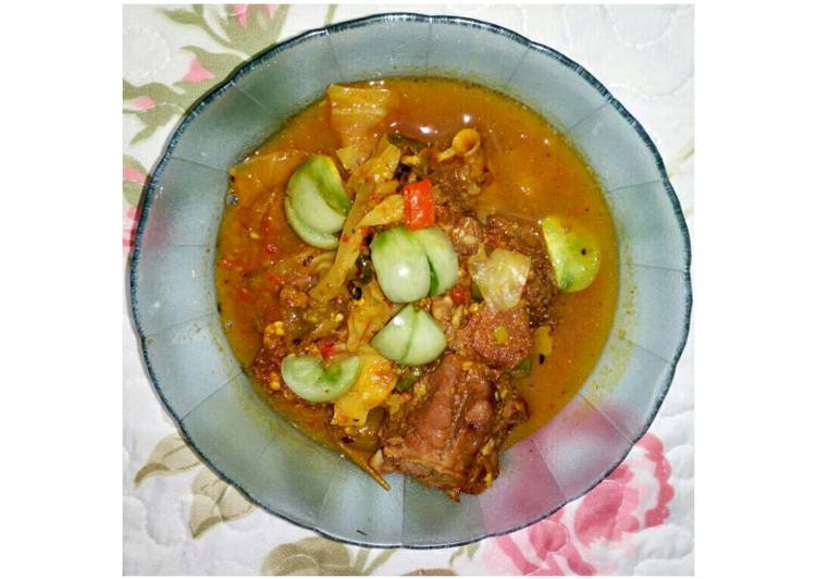 gambar untuk resep makanan Tongseng daging pedas ala rumahan