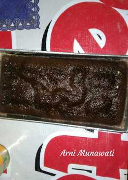 Brownies kukus no mixer (cake ultah)