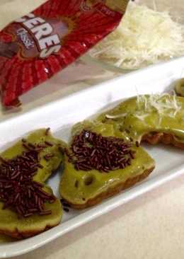 Kue cubit green tea