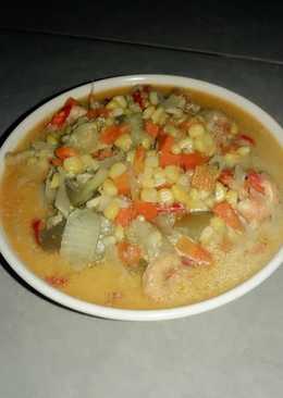 Sawi Putih masak santan