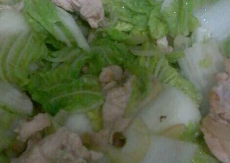 resep masakan Cah,sayur sawi putih,ayam filet