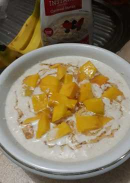 Mango overnight oat