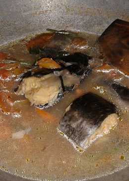 Sup ikan patin jahe pedas