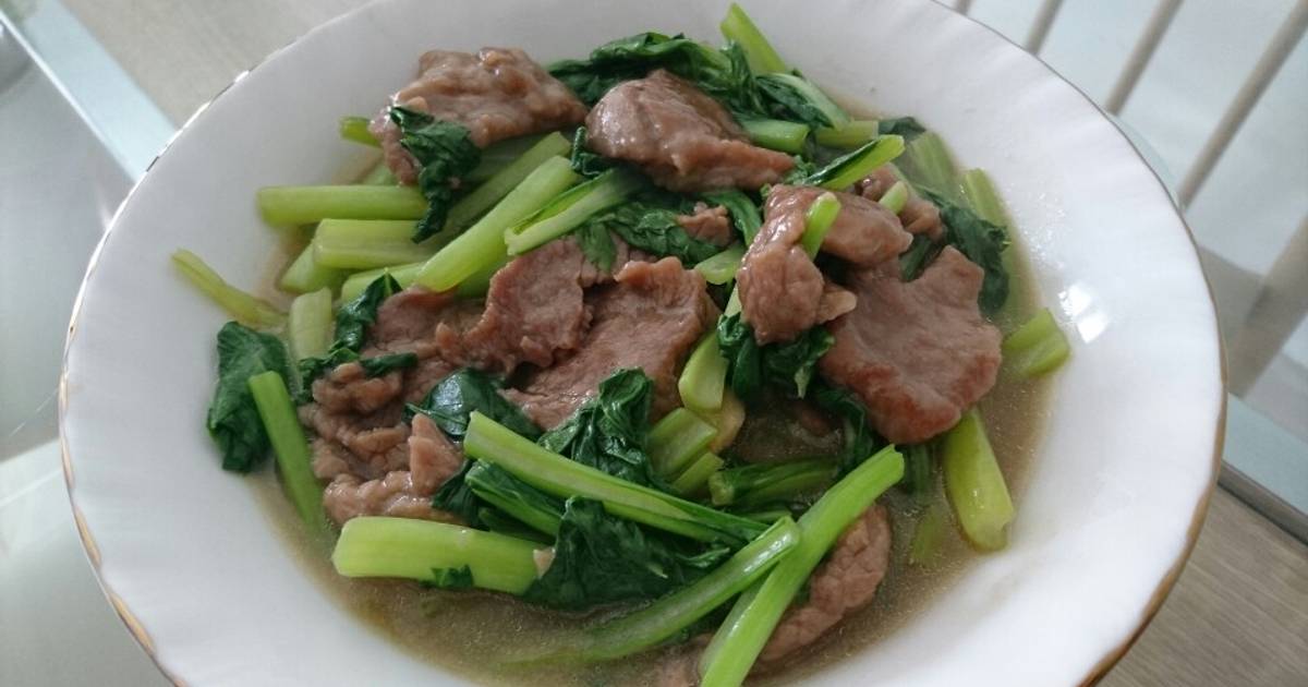 103 resep cah sawi daging enak dan sederhana - Cookpad