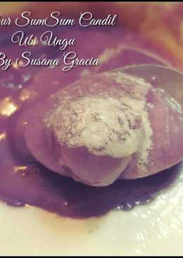 Bubur Sumsum Candil Ubi Ungu