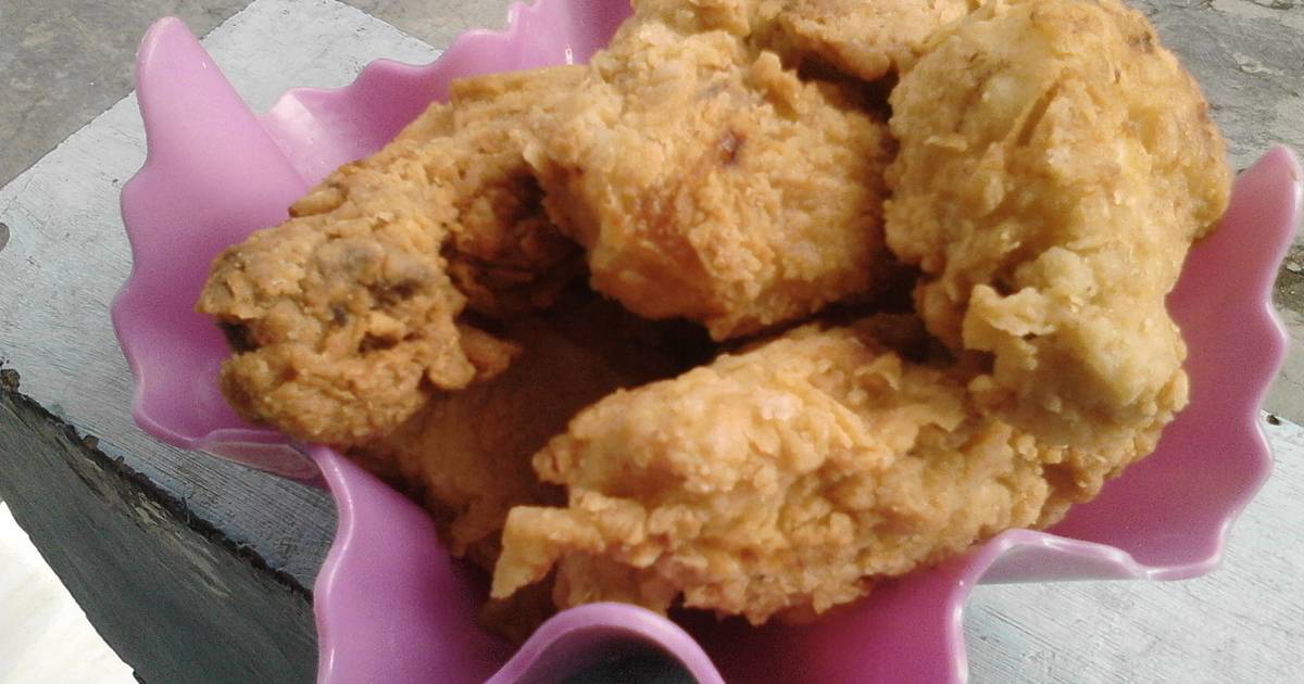 Resep Spicy and Crispy Fried chicken lemon oleh Sylvi Ajah 