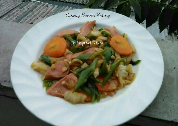 gambar untuk resep makanan Capcay Buncis Kering #Pr_capcay