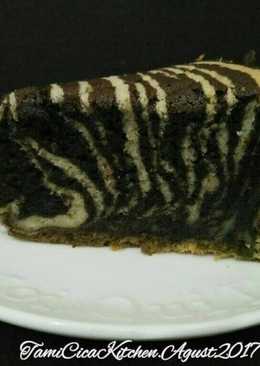 Cake Pisang Zebra ðŸ˜‹