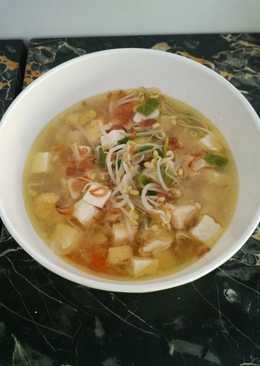 Sayur tahu toge pedas