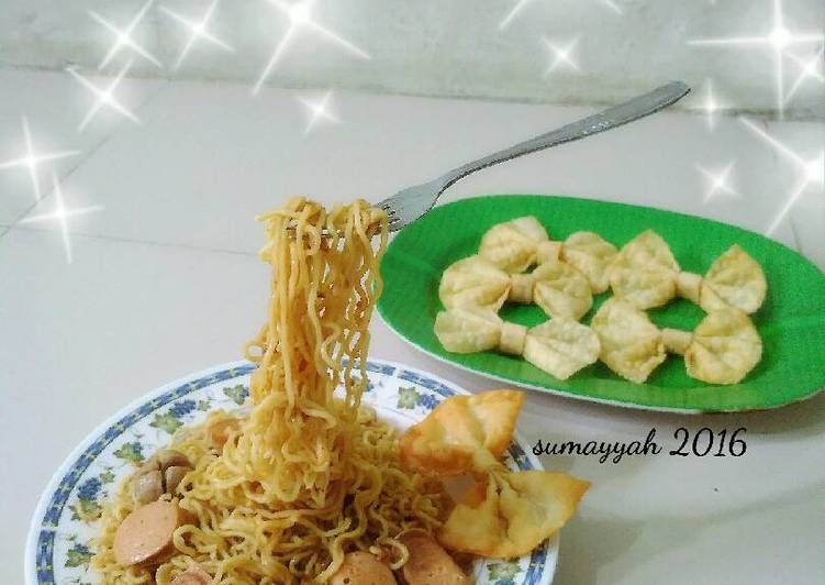 gambar untuk resep makanan Mie goreng melayang (magic)