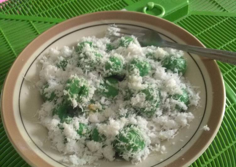 gambar untuk resep makanan Klepon terigu