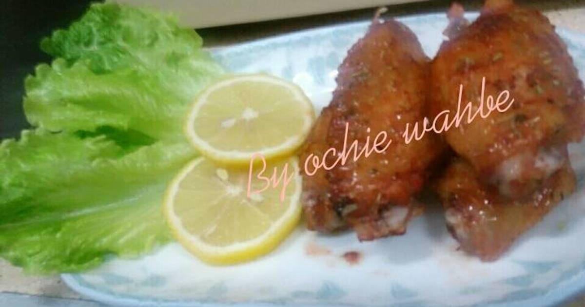 Resep Sayap ayam madu oven ala Ochie Hayfa Wahbe