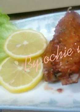 Sayap ayam madu oven