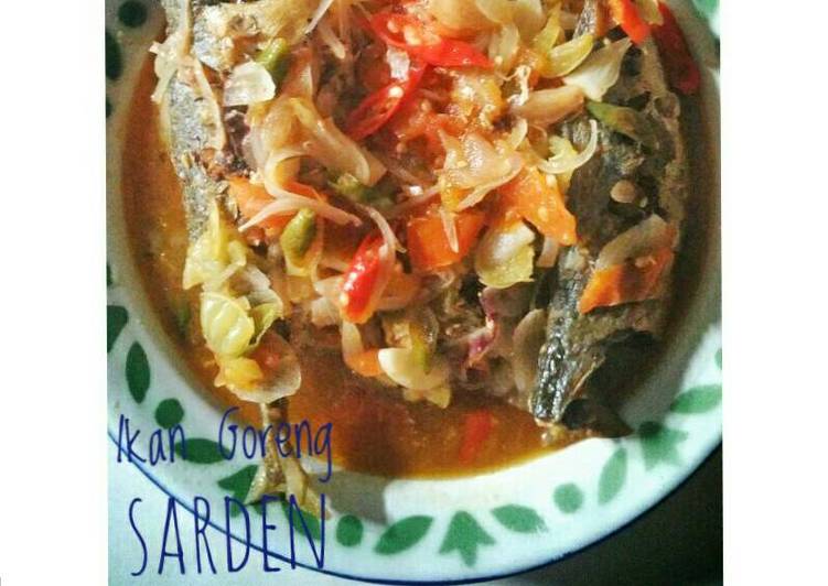 cara membuat Ikan Goreng Sarden